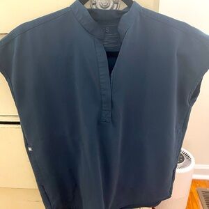 Figs Rafaela Scrup Top XXS Dark Harbor